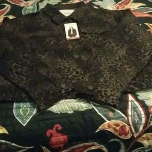 NWT! "NINE WEST"Jean jacket